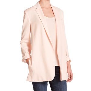 Equipment Oversized long Wool Blazer